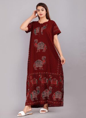 Cotton Kaftan Nightgown